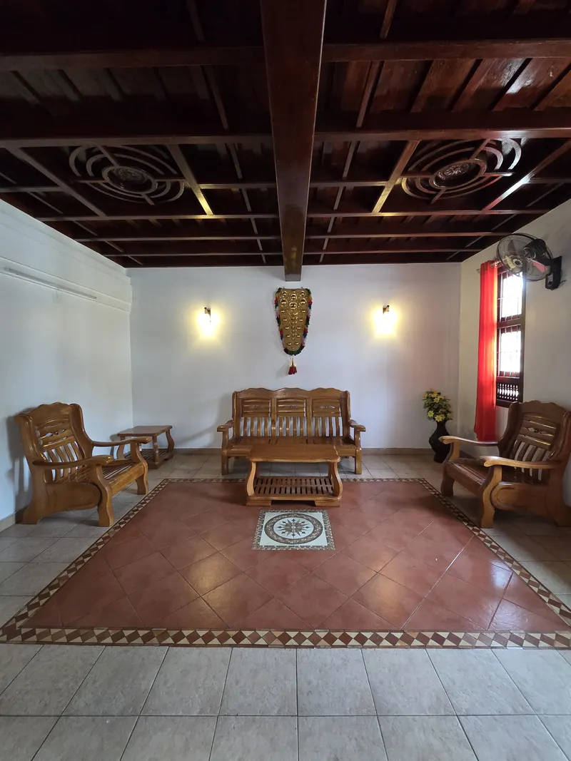 Living room at Sankara Stays villa