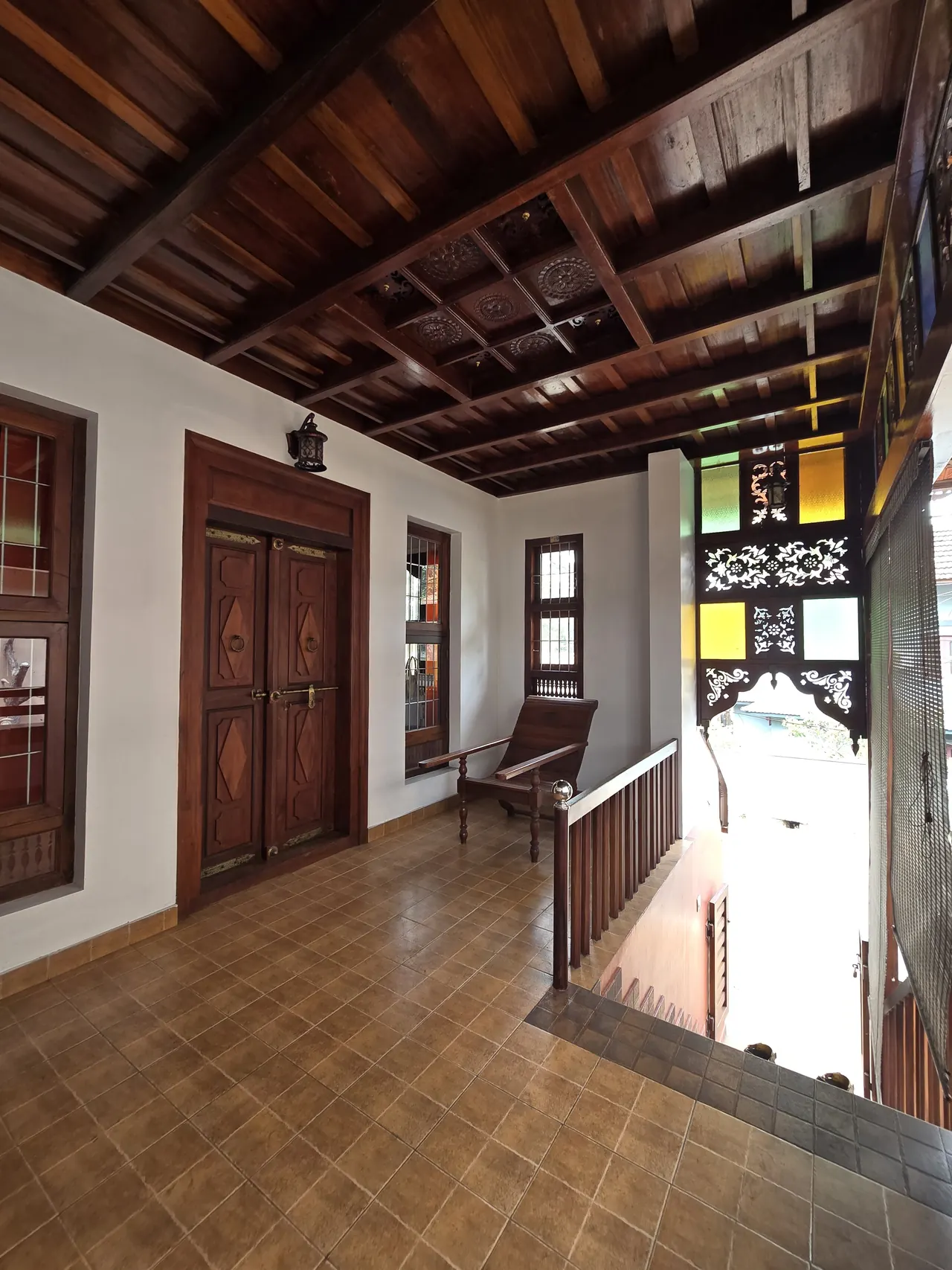Sit-out area at Sankara Stays villa