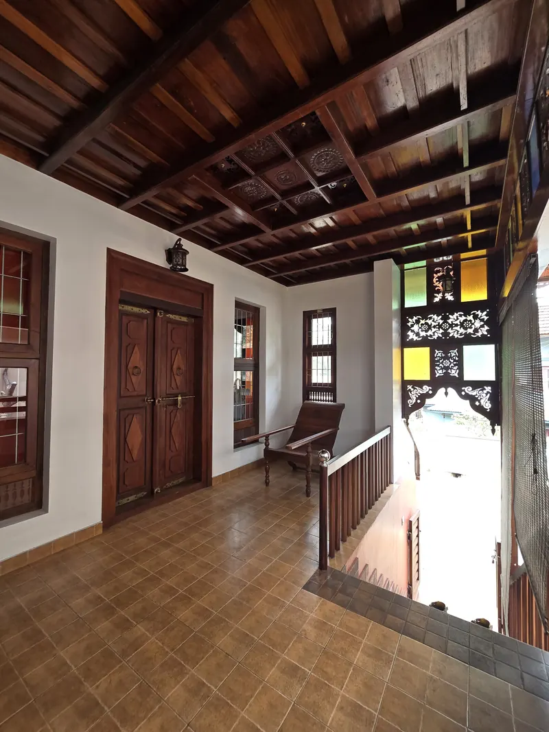 Sit-out view at Sankara Stays villa